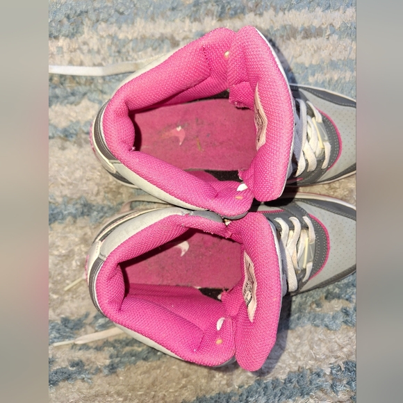 Nike Air Prestige 3 High Wolf Grey Pink Women's 7 GUC - Picture 9 of 11